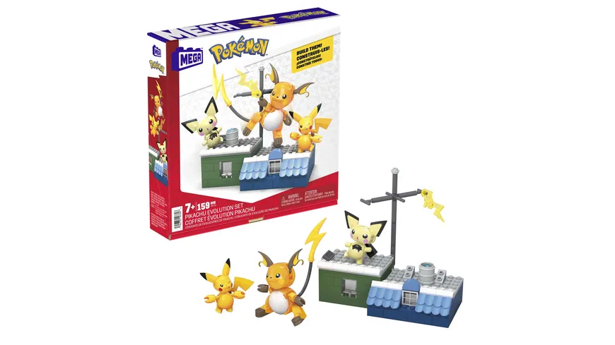 MEGA Pokémon Pikachu Evolution Set
