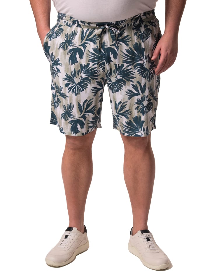 Men Plus Bermuda in lagunen grün günstig kaufen