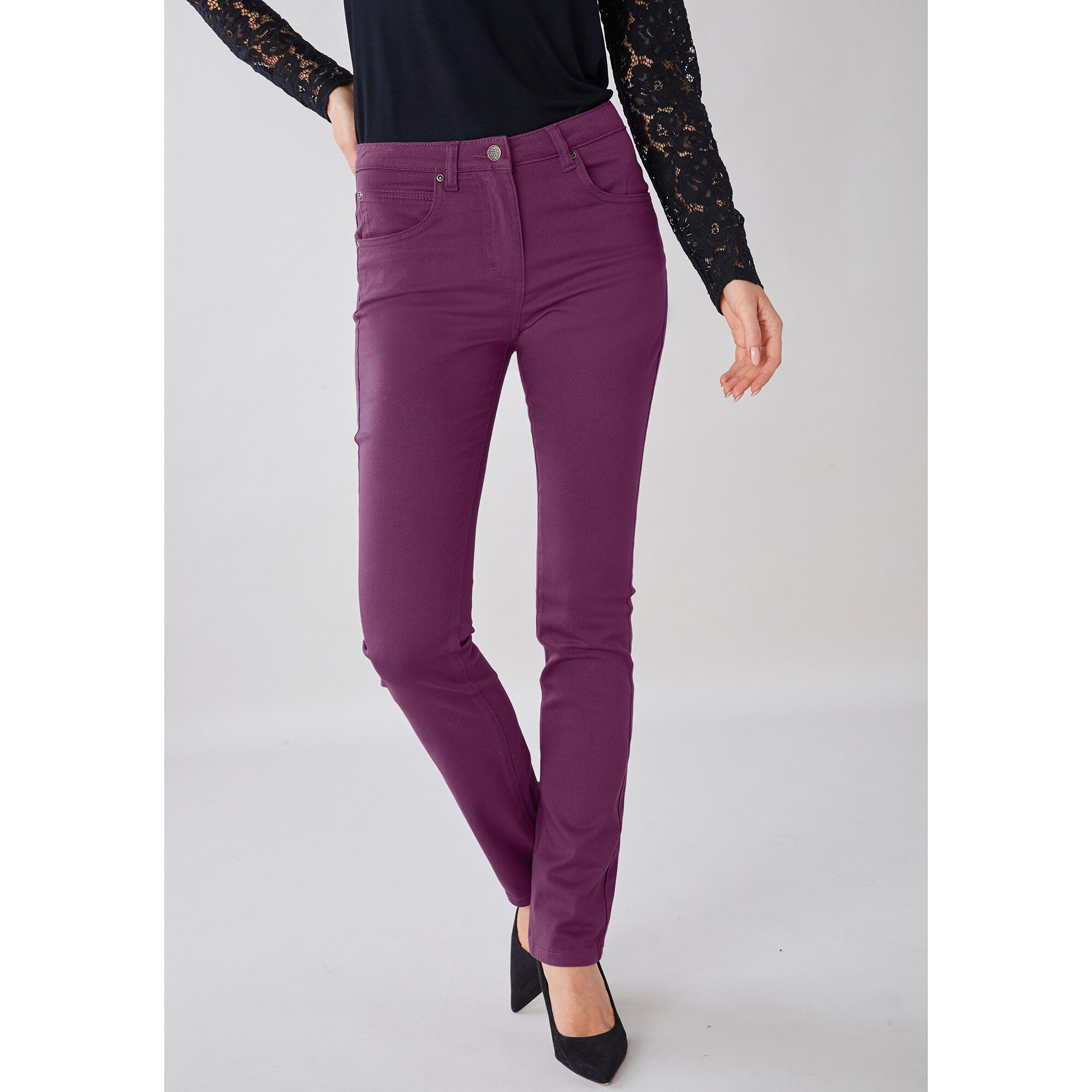 Pantalon sculptant coupe 5 poches