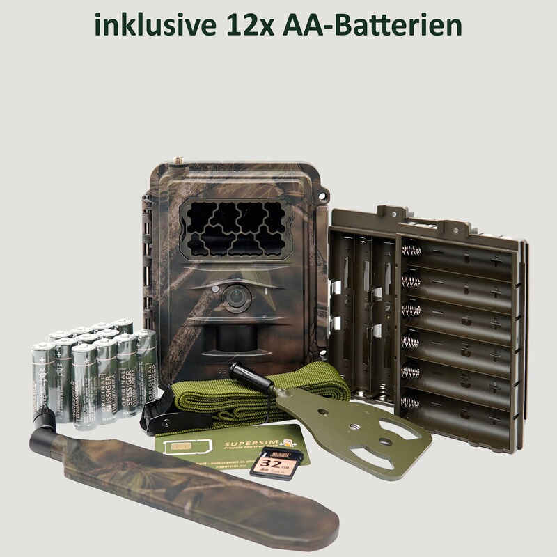 SEISSIGER Wildkamera Special-Cam LTE - SUPERSIM-Edition inkl. Batterien