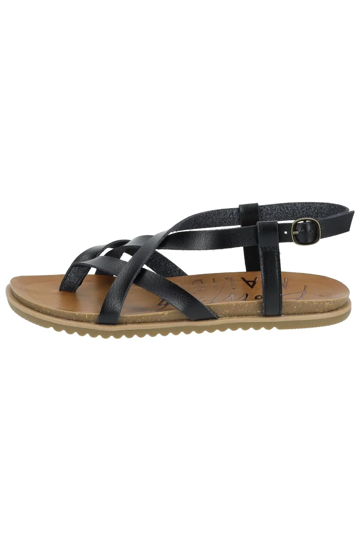 Blowfish  Sandalette - Schwarz - Flacher Absatz