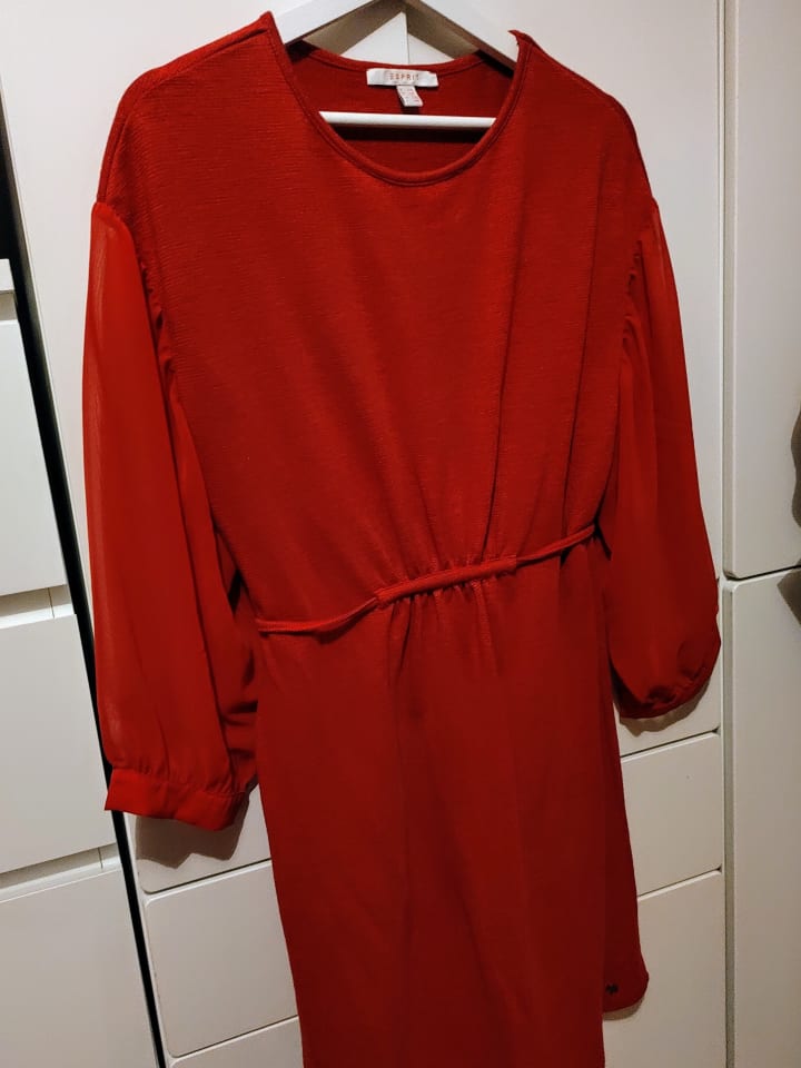 ESPRIT Umstandstunika in Rot günstig kaufen XXL
