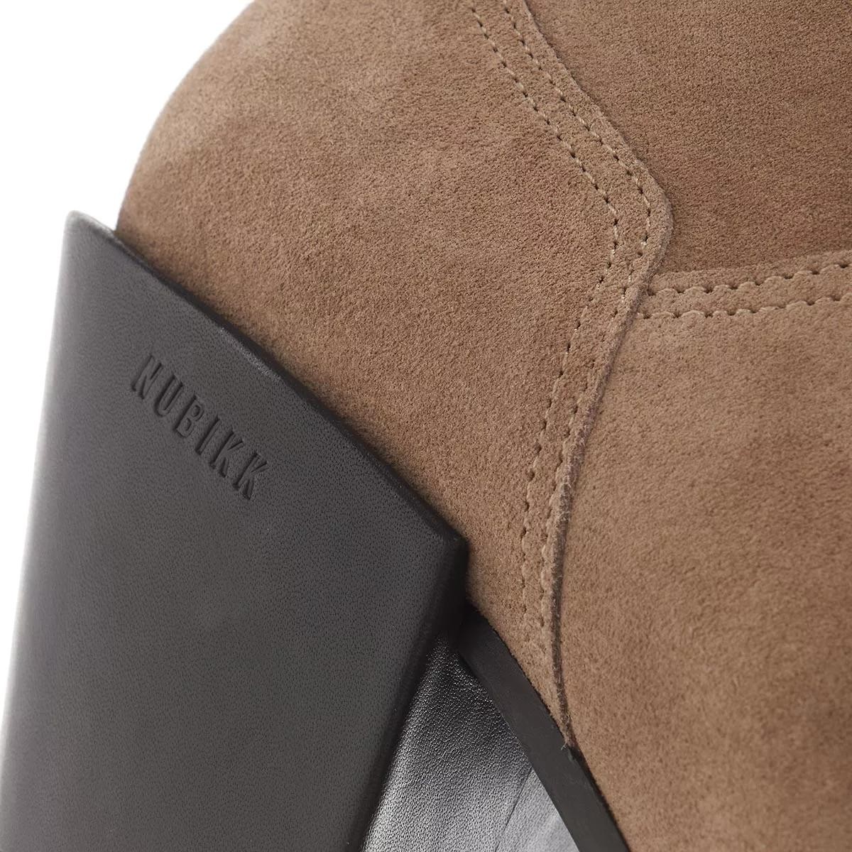 NUBIKK Stiefeletten taupe Stiefelette