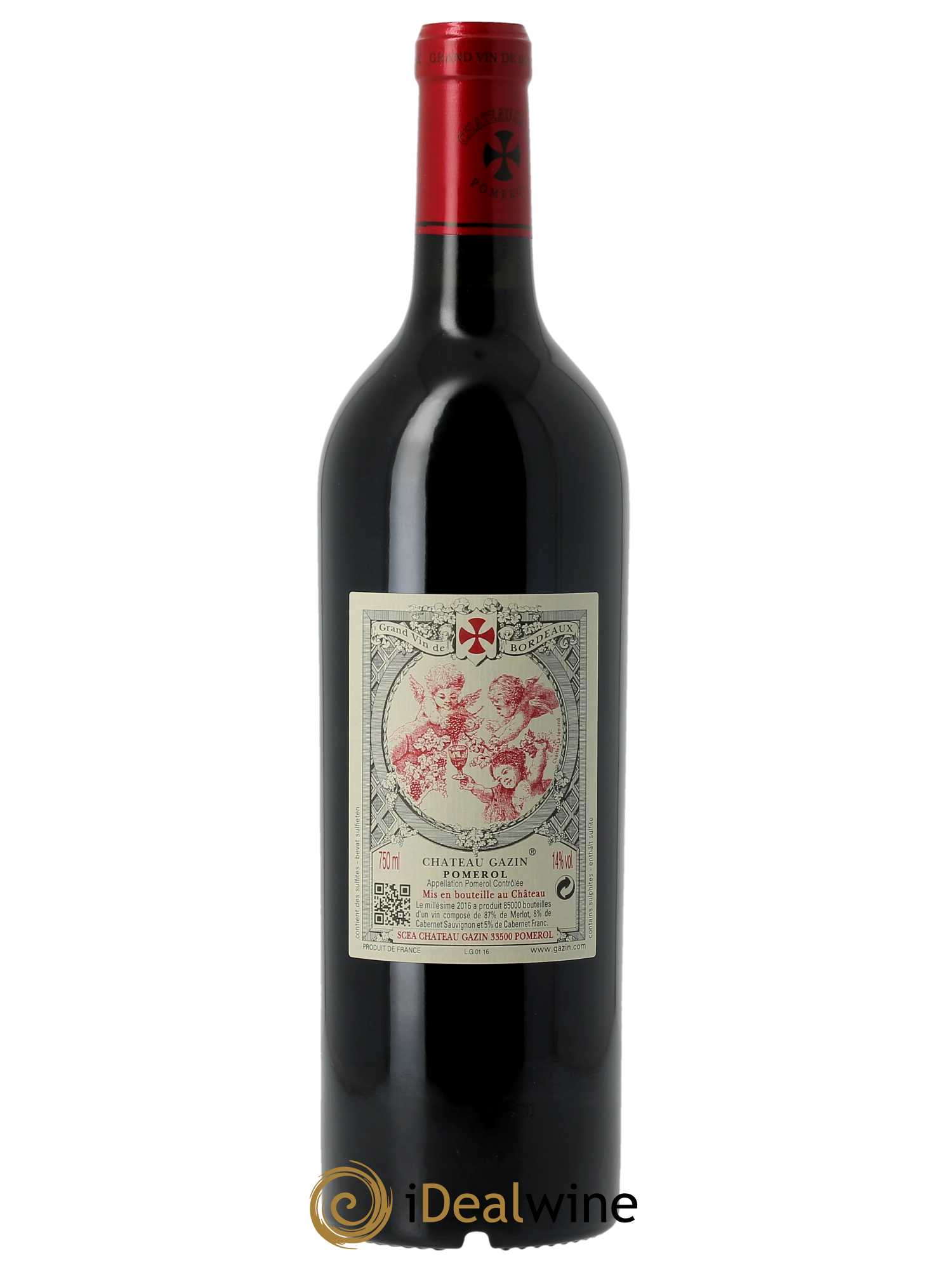 Château Gazin  2016 - Lot de 1 Bouteille