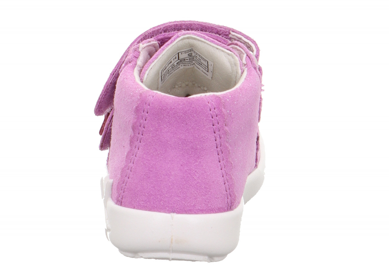 STARLIGHT - LilaSneaker low mit Klettverschluss