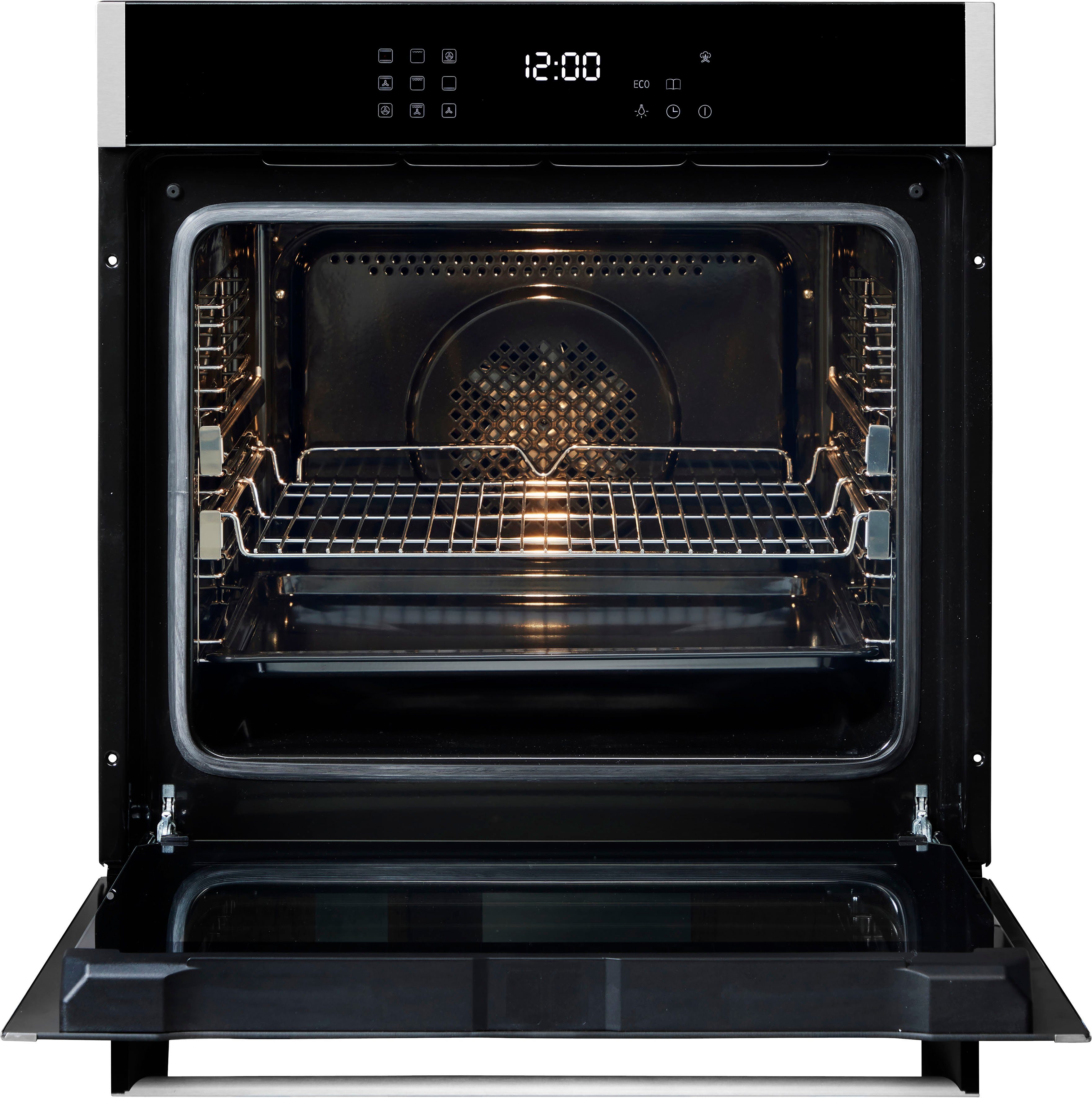 Amica Einbaubackofen EBX 944 700 E, mit 2-fach-Teleskopauszug, Steam Clean