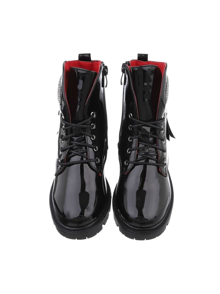 Ital-Design Stiefelette in Schwarz günstig kaufen