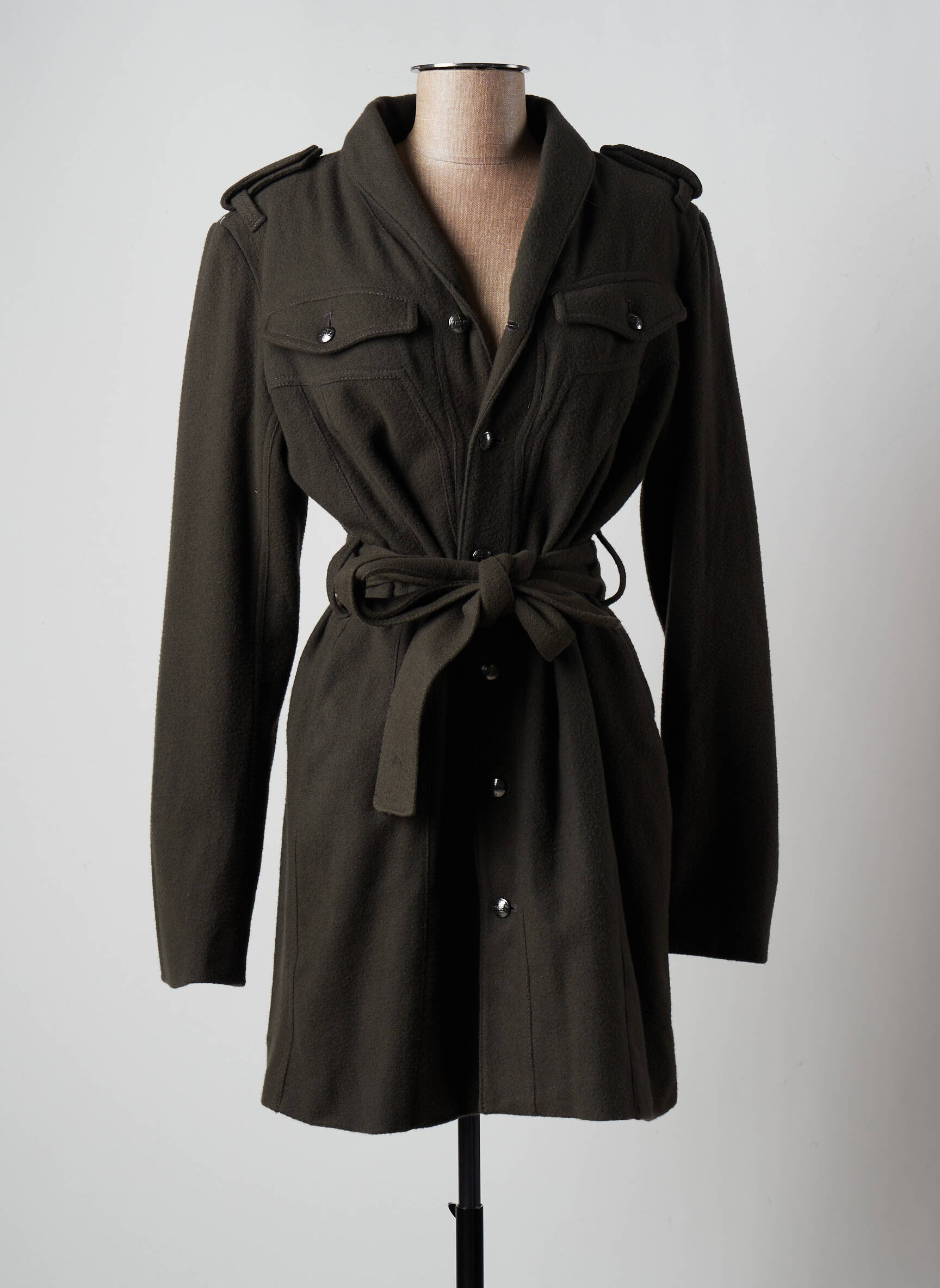 Diesel Manteaux Longs Femme couleur gris