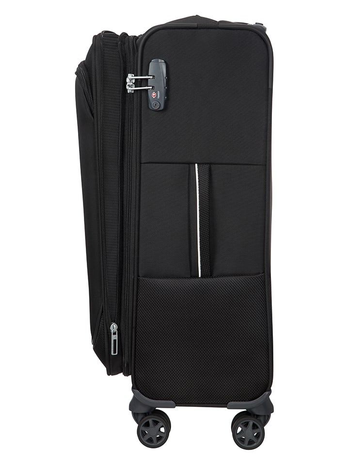 Samsonite Softcase-Trolley in Schwarz - (B)44 x (H)66 x (T)28 cm günstig kaufen onesize