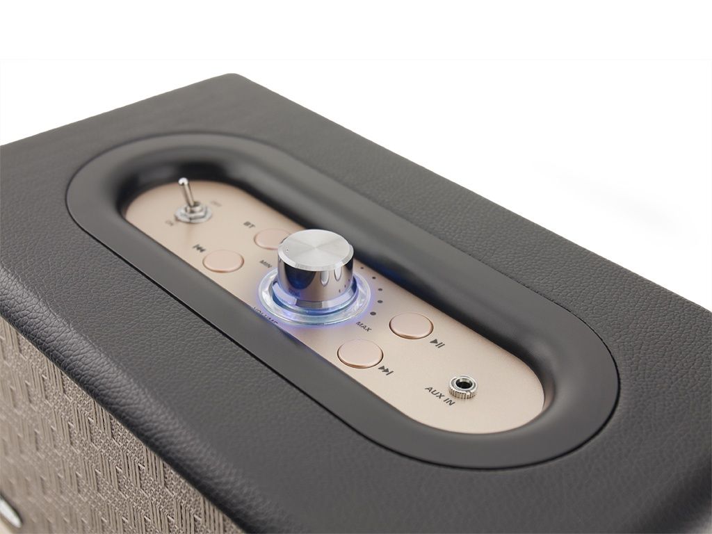 HFG311BT Bluetooth-Lautsprecher mit USB und Batterie - Retro Black