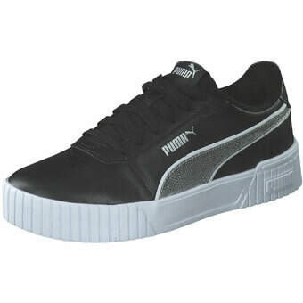 PUMA Carina 2.0 Glitzy Jr Sneaker in schwarz