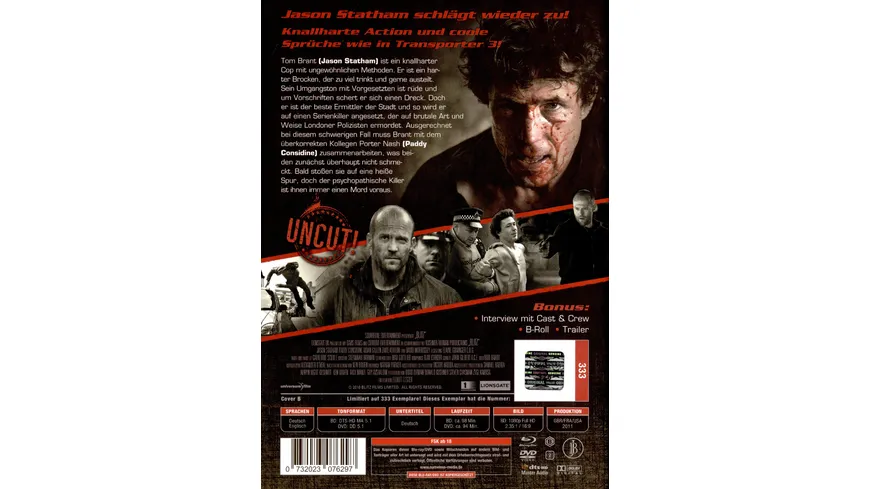 Blitz - Mediabook - Cover B - Limited Edition auf  333 Stück  (+ DVD)
