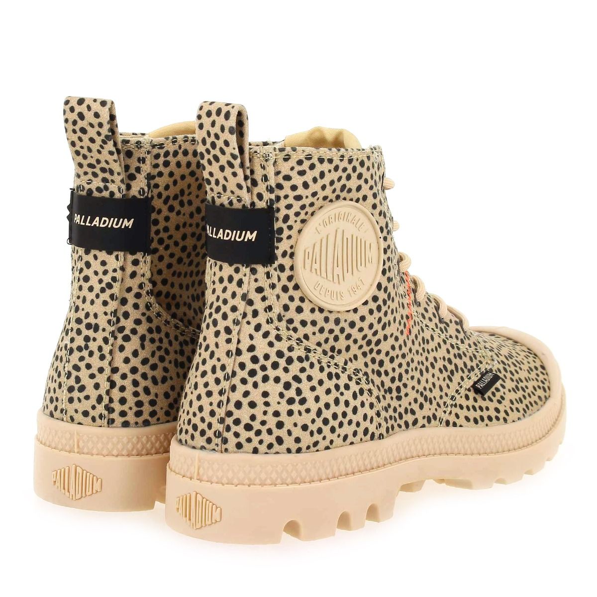 Palladium  PAMPA HI SAFARI - Nude Noir