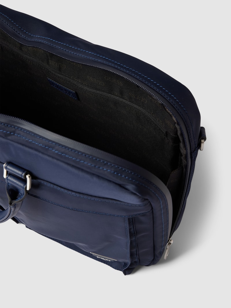 Laptoptasche mit Schulterriemen Modell 'CERTOSA' in dunkelblau