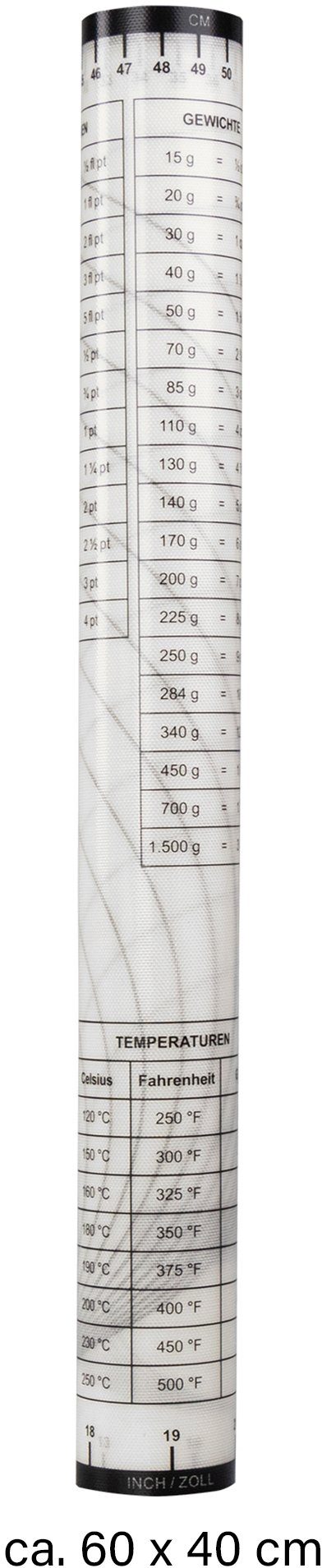 STONELINE Backmatte 2in1, Silikon (1-tlg), handelsüblichen Backbleche geeignet