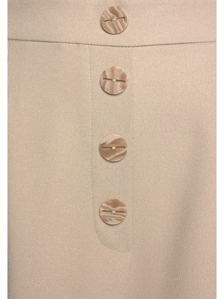 LASCANA Palazzohose in camelfarben günstig kaufen