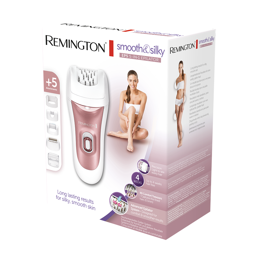 EP5 netzbetriebener smooth&silky 5-in-1 Epilierer