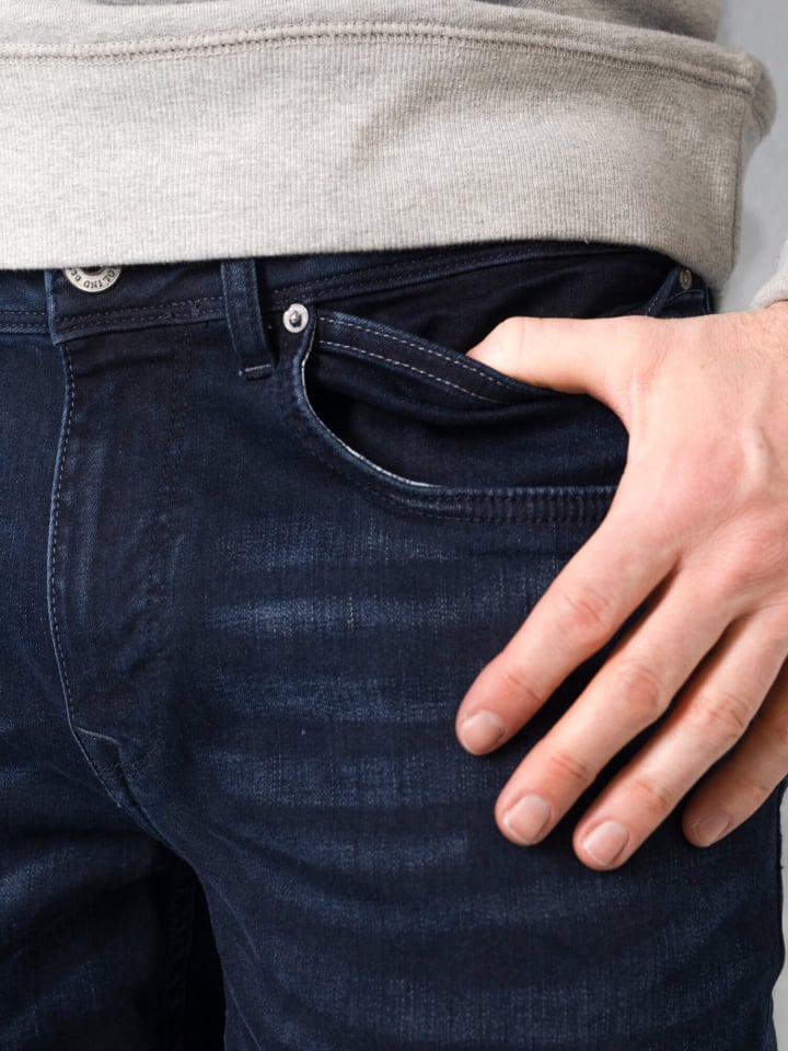 Petrol Industries Regular Tapered Fit Jeans Russel in Blau günstig kaufen