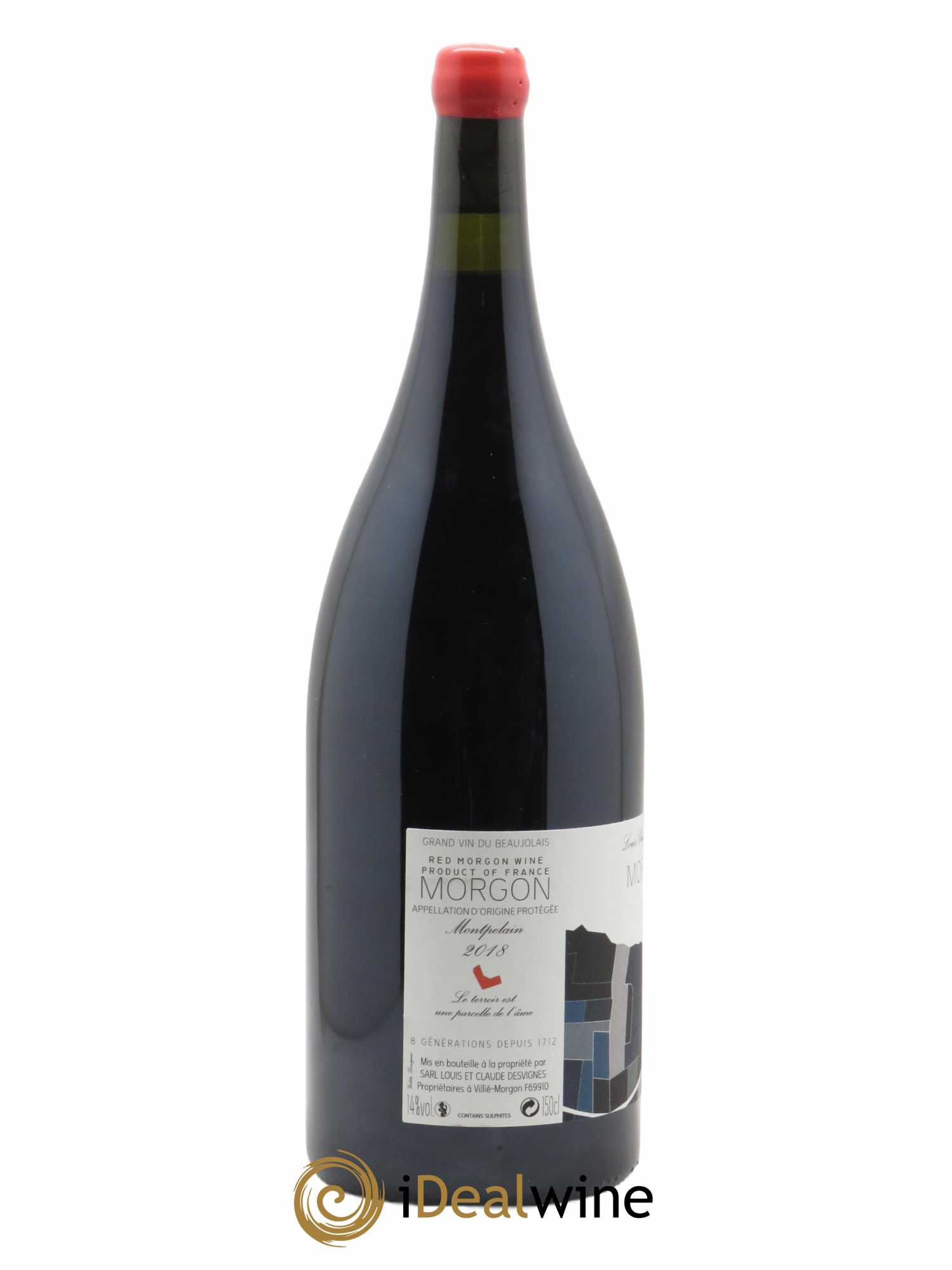 Morgon Montpelain Louis-Claude Desvignes  2018 - Lot de 1 Magnum