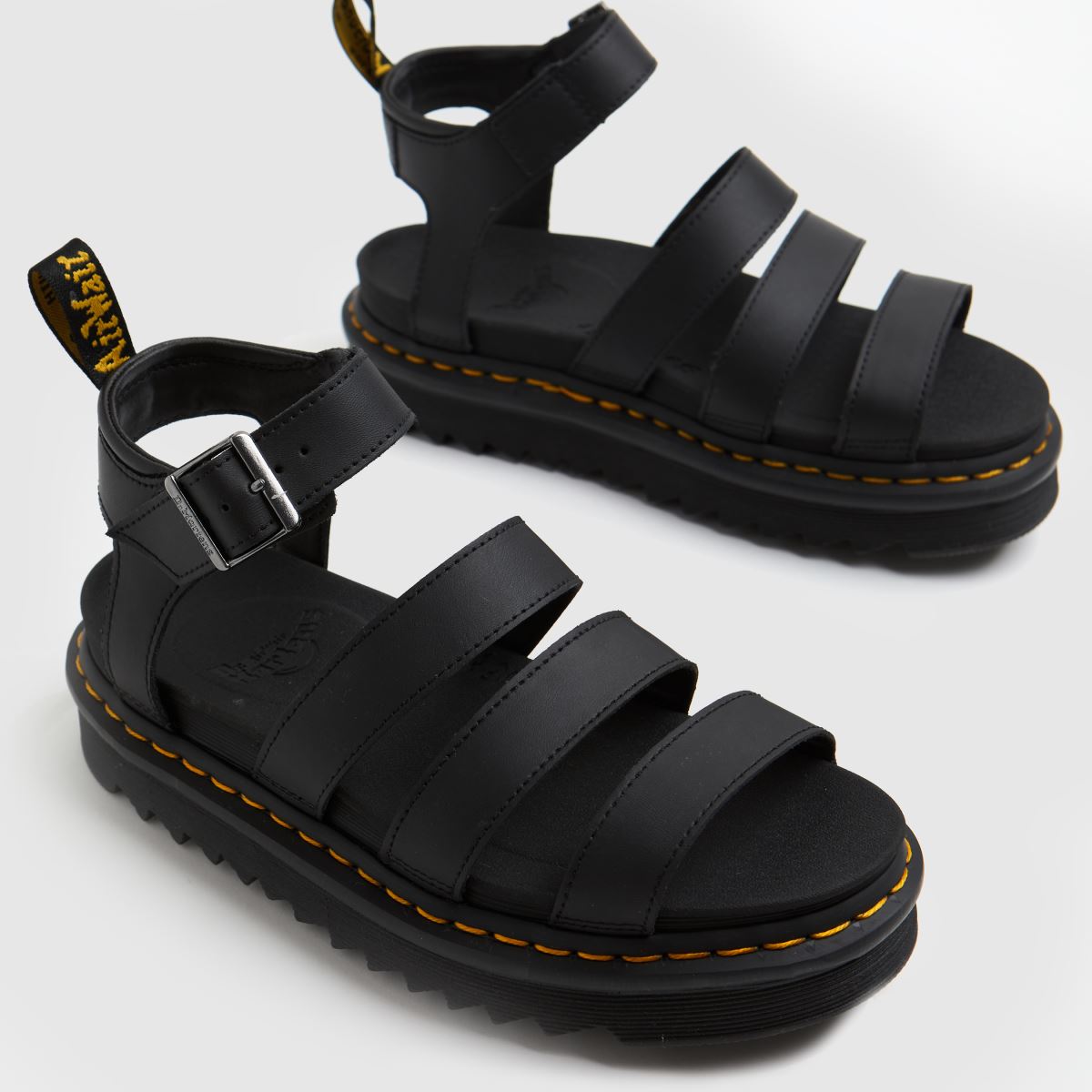 Dr Martens – Svarta Blaire-sandaler