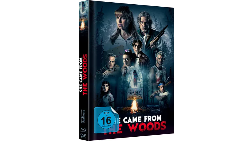 She came from the Woods - Uncut - Mediabook - Limited Edition  (Blu-ray+DVD)