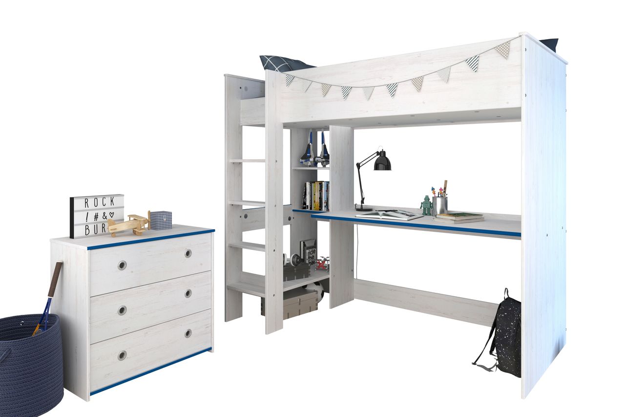 Parisot Kinderzimmer, 2-tlg., Smoozy 29 - Kanten drehbar - Pink oder Blau