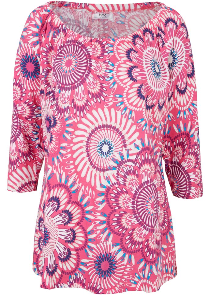 Baumwoll Shirt, 3/4-Arm