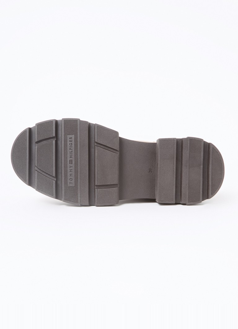 Ghete Chelsea din piele Tommy Hilfiger Combat