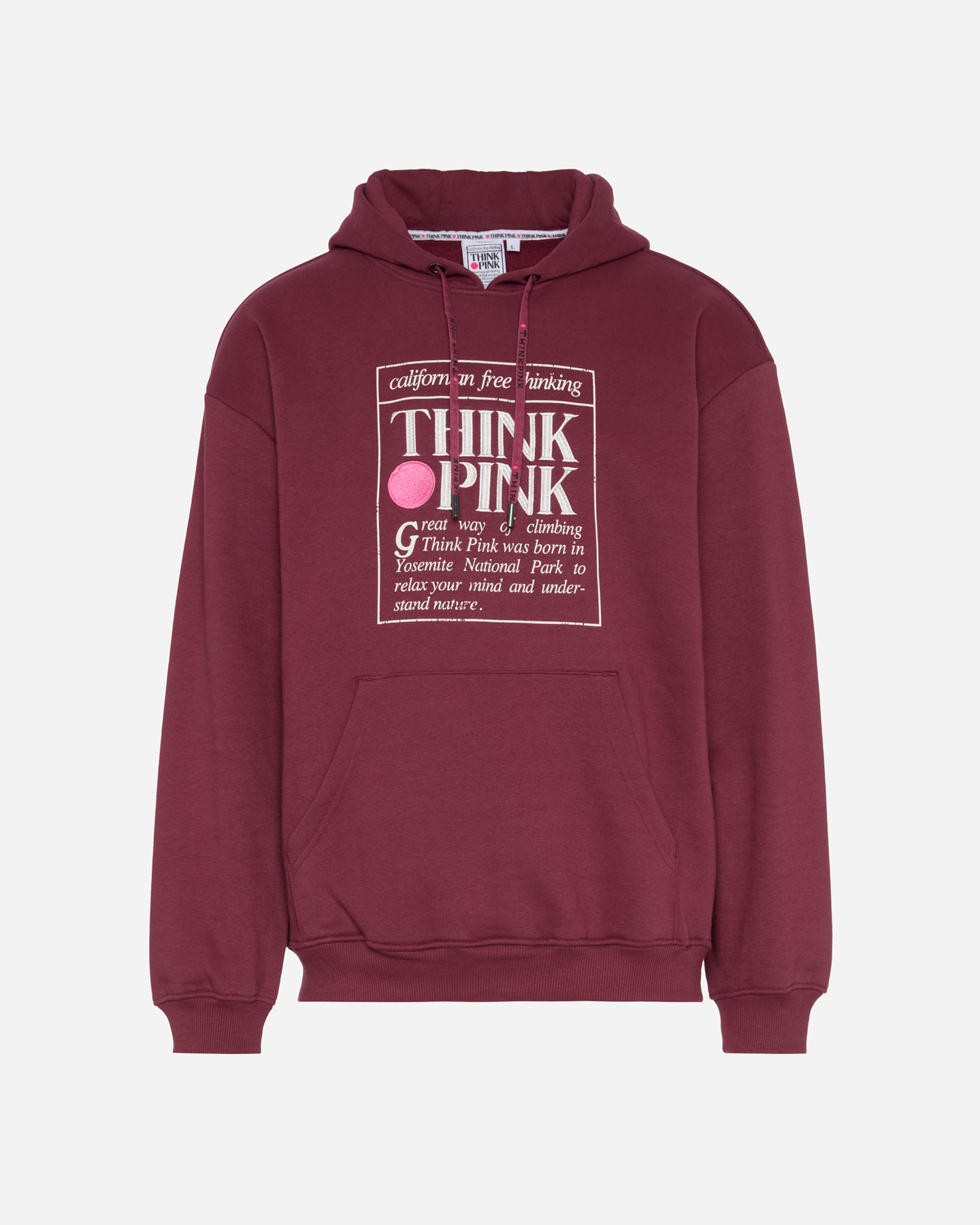 Felpa Think Pink Big Logo M TPM250W24-1194