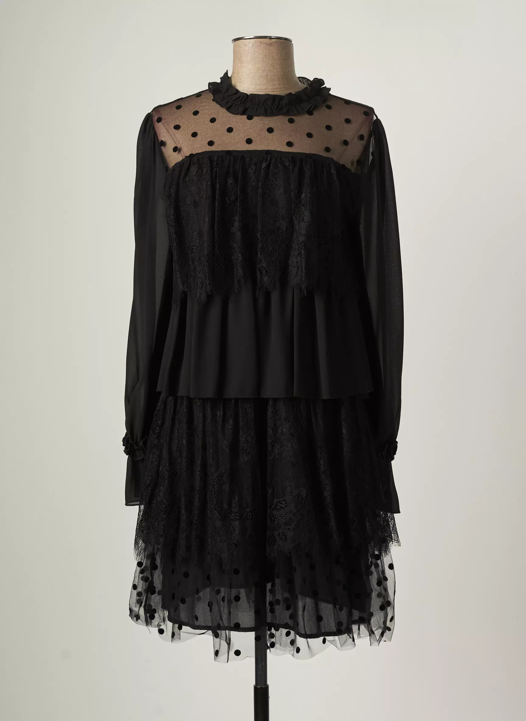 Fracomina Robes Courtes Femme couleur noir