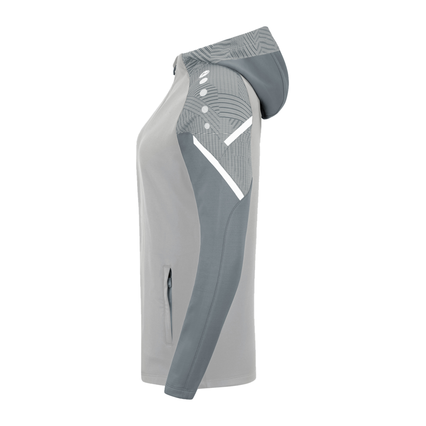 JAKO Performance Kapuzenjacke Damen Grau F845