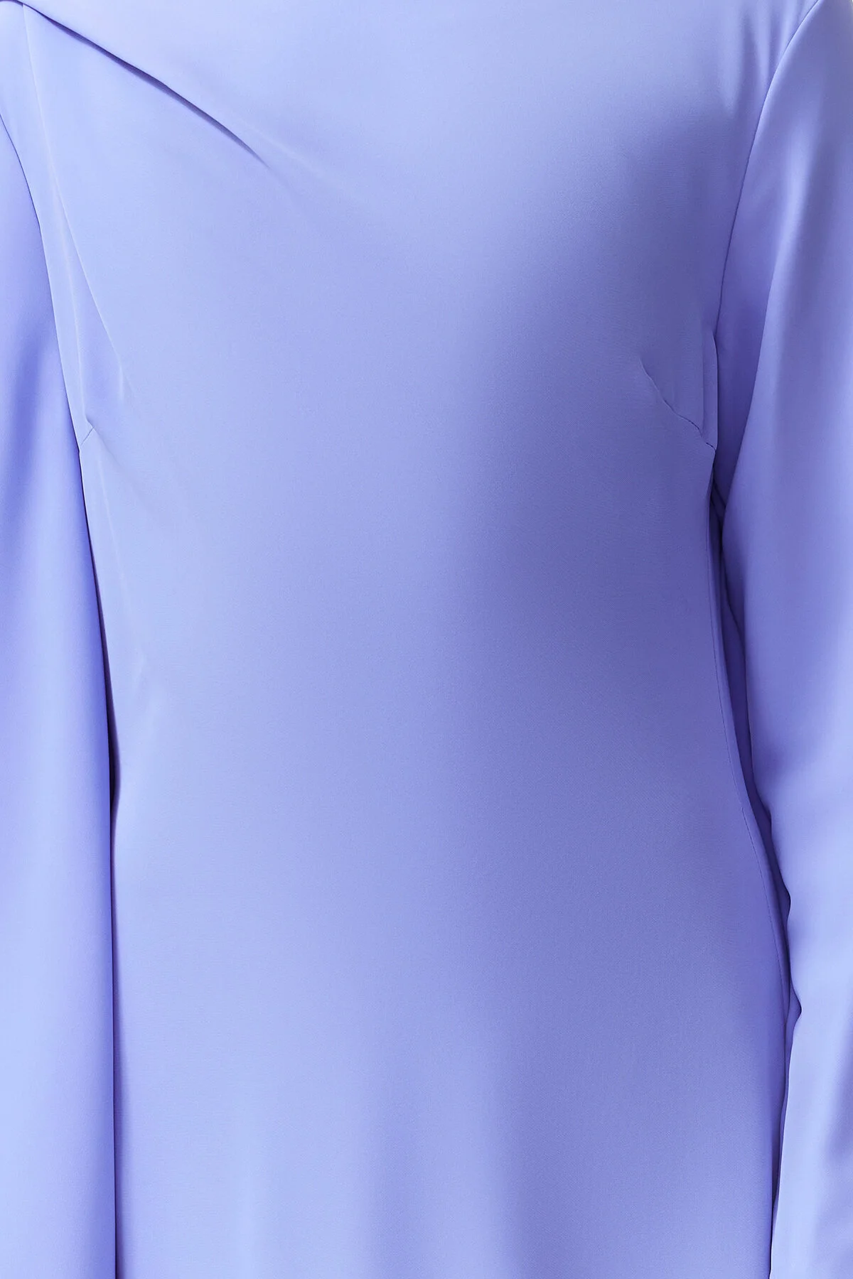 Trendyol Modest  Lila Abendkleid mit Schaldetail - TCTSS24DB00036