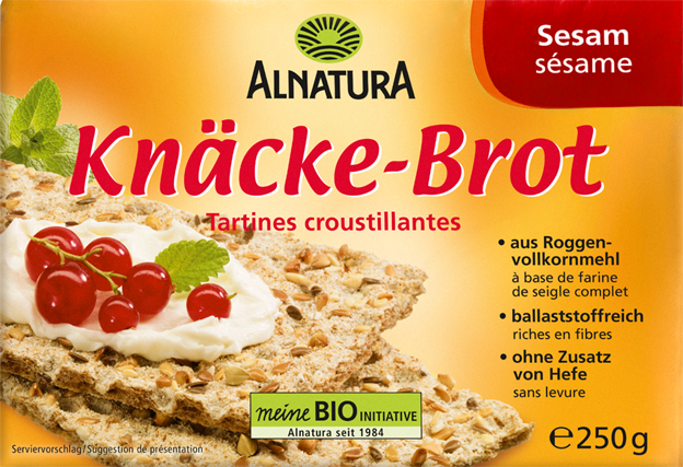 Alnatura Bio Knäckebrot Sesam