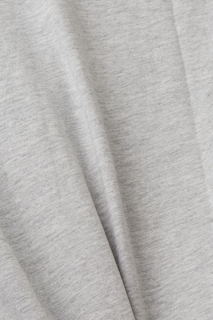 Schmal geschnittenes T-Shirt mit Print vorne