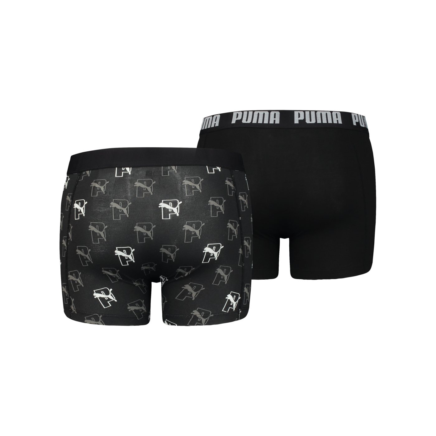 PUMA Cat AOP Boxer 2er Pack Schwarz F001