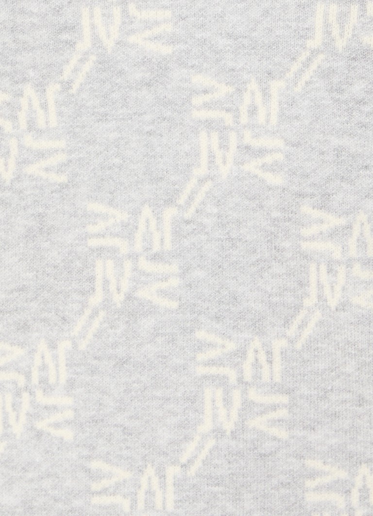 Gilet en maille fine JOSH V Everly avec boutons décoratifs et imprimé logo