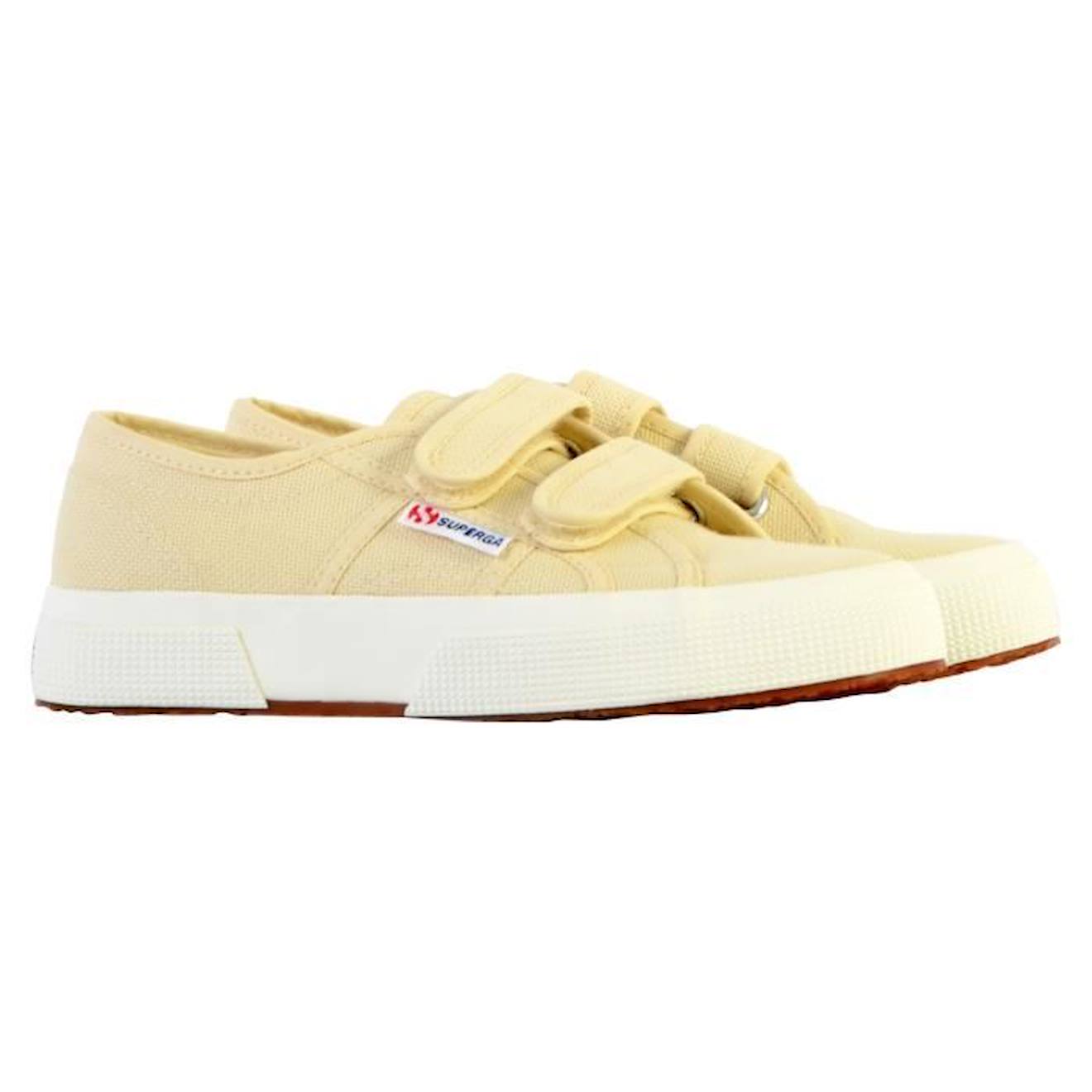 Basket Superga Enfant Cotjstrap Classic jaune