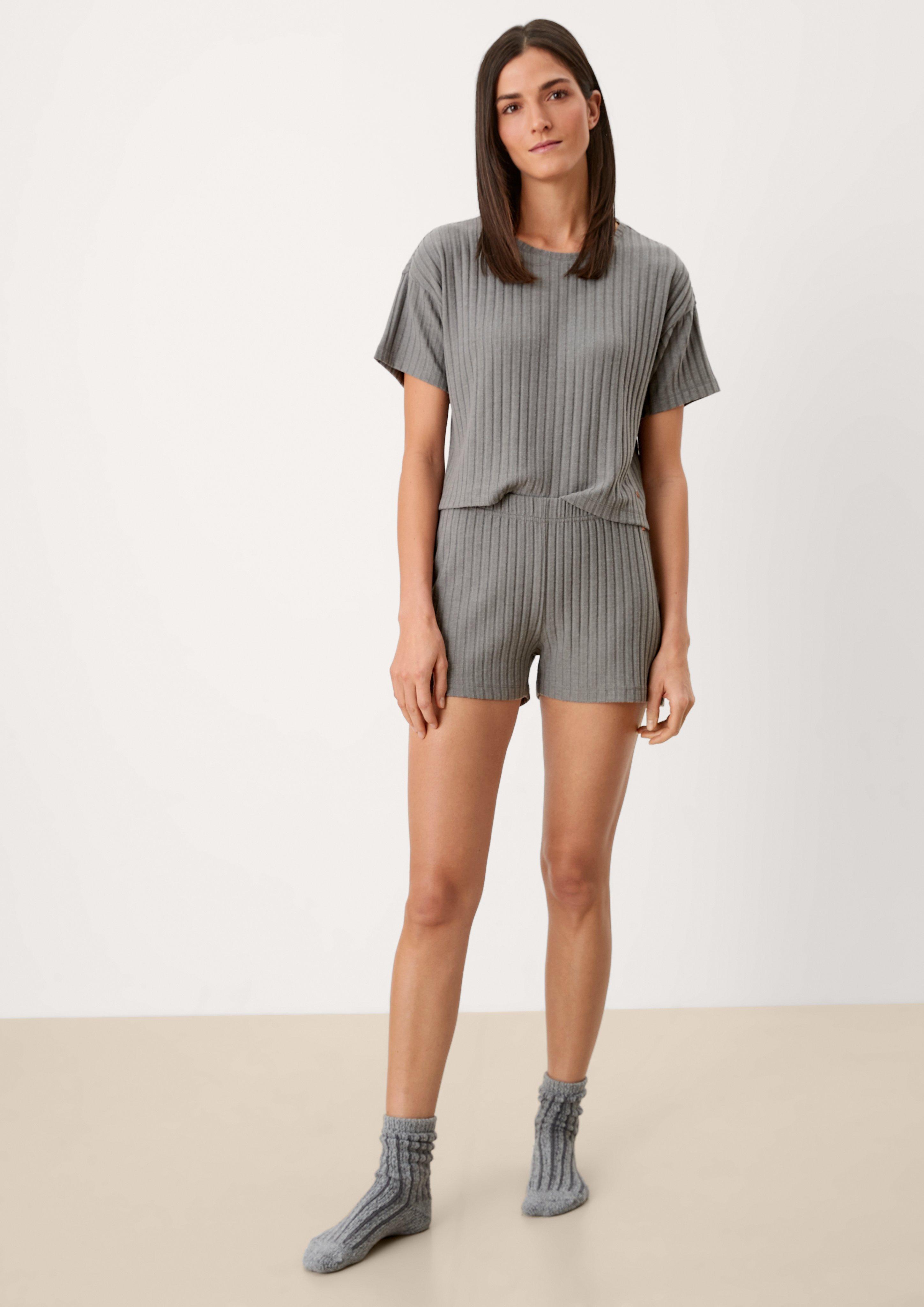 Shorts mit Rippstruktur  6006288-9100