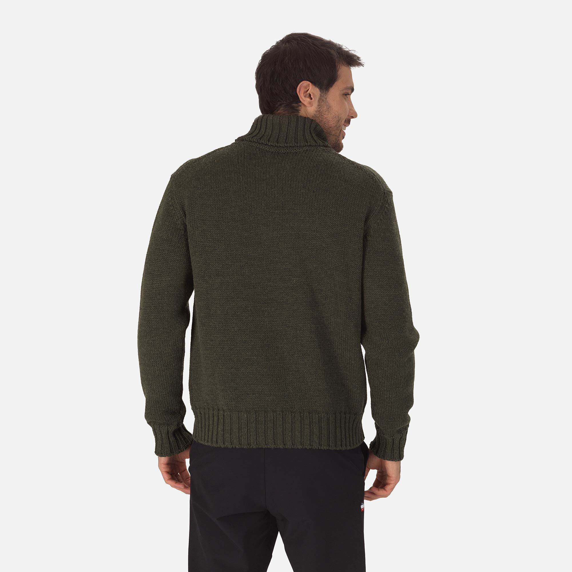 Pull Over en maille à col roulé