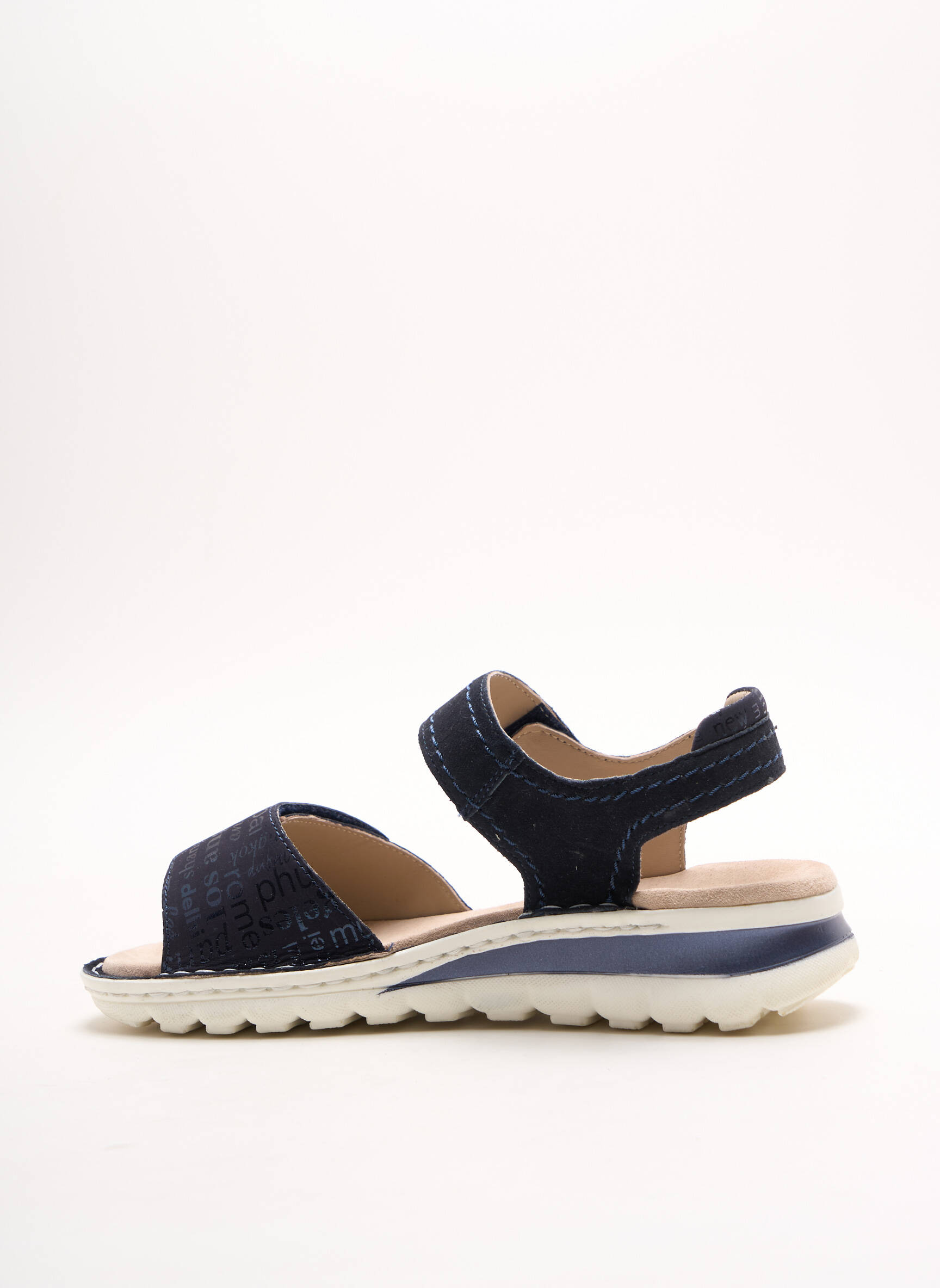 Ara Sandales Nu Pieds Femme couleur bleu