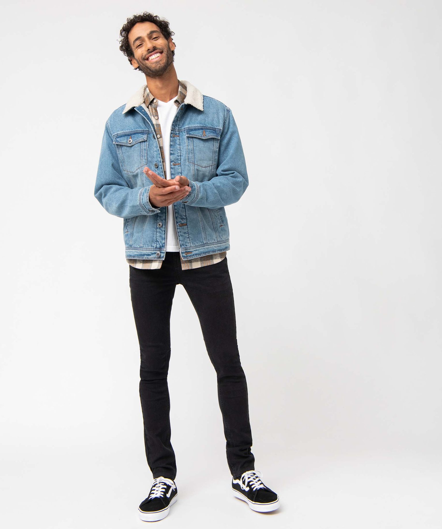 Jean homme coupe Skinny délavé stone | GEMO