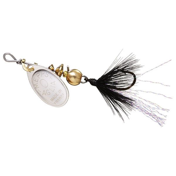 Lingură rotativă Mepps Aglia Black Fly