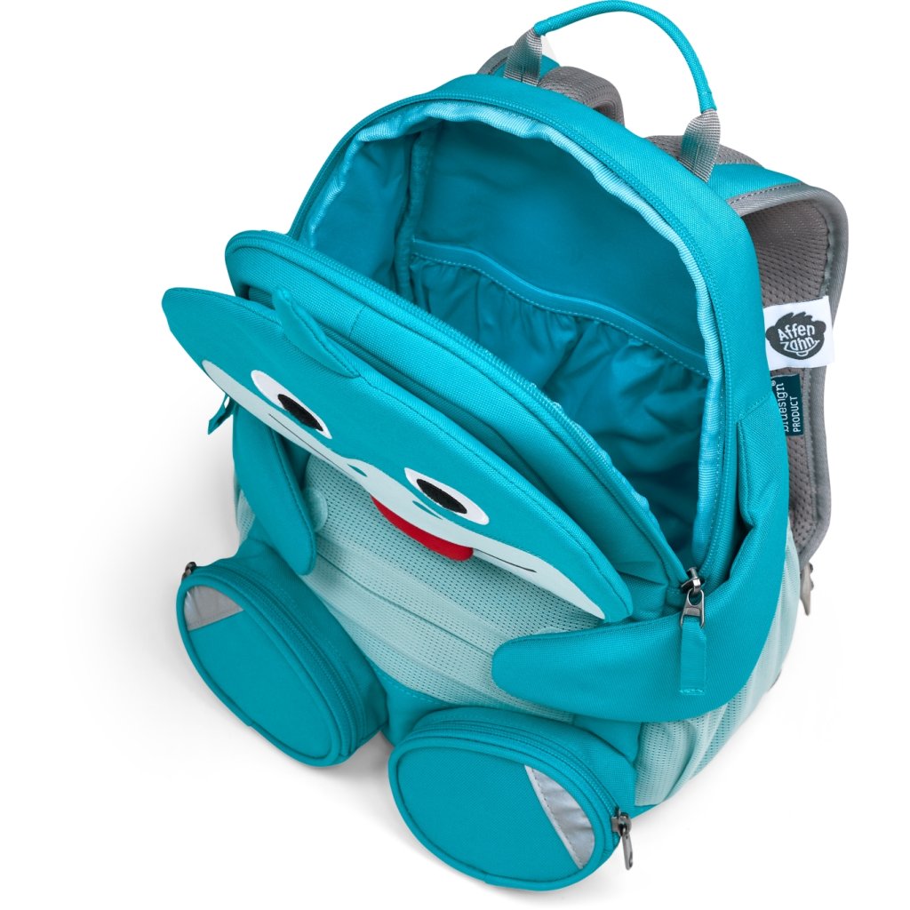 Affenzahn Rucksack großer Freund blauer Hai