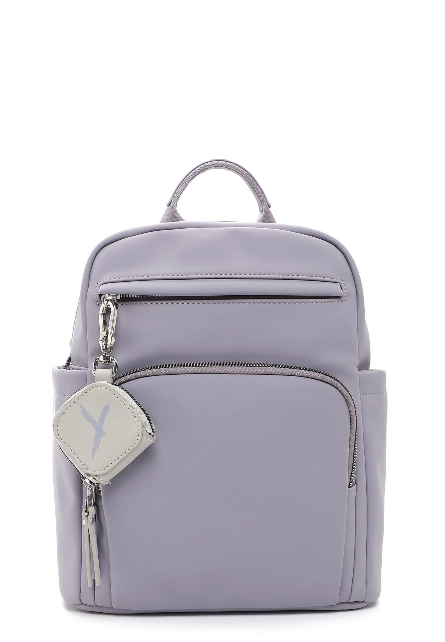 SURI FREY Handtaschen rot Rucksack Cody, flieder