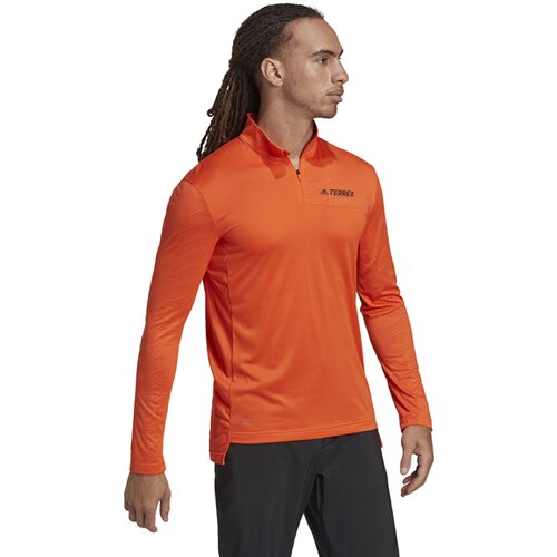 HERREN SHIRT MT HALF ZI LS