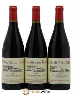 IGP Vaucluse (Vin de Pays de Vaucluse) Domaine des Tours Emmanuel Reynaud  2019 - Lot de 3 Bouteilles