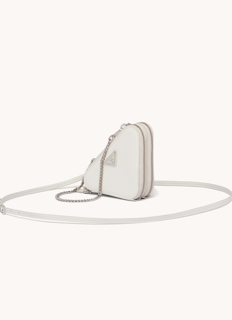 Bolsa transversal Prada Mini em couro