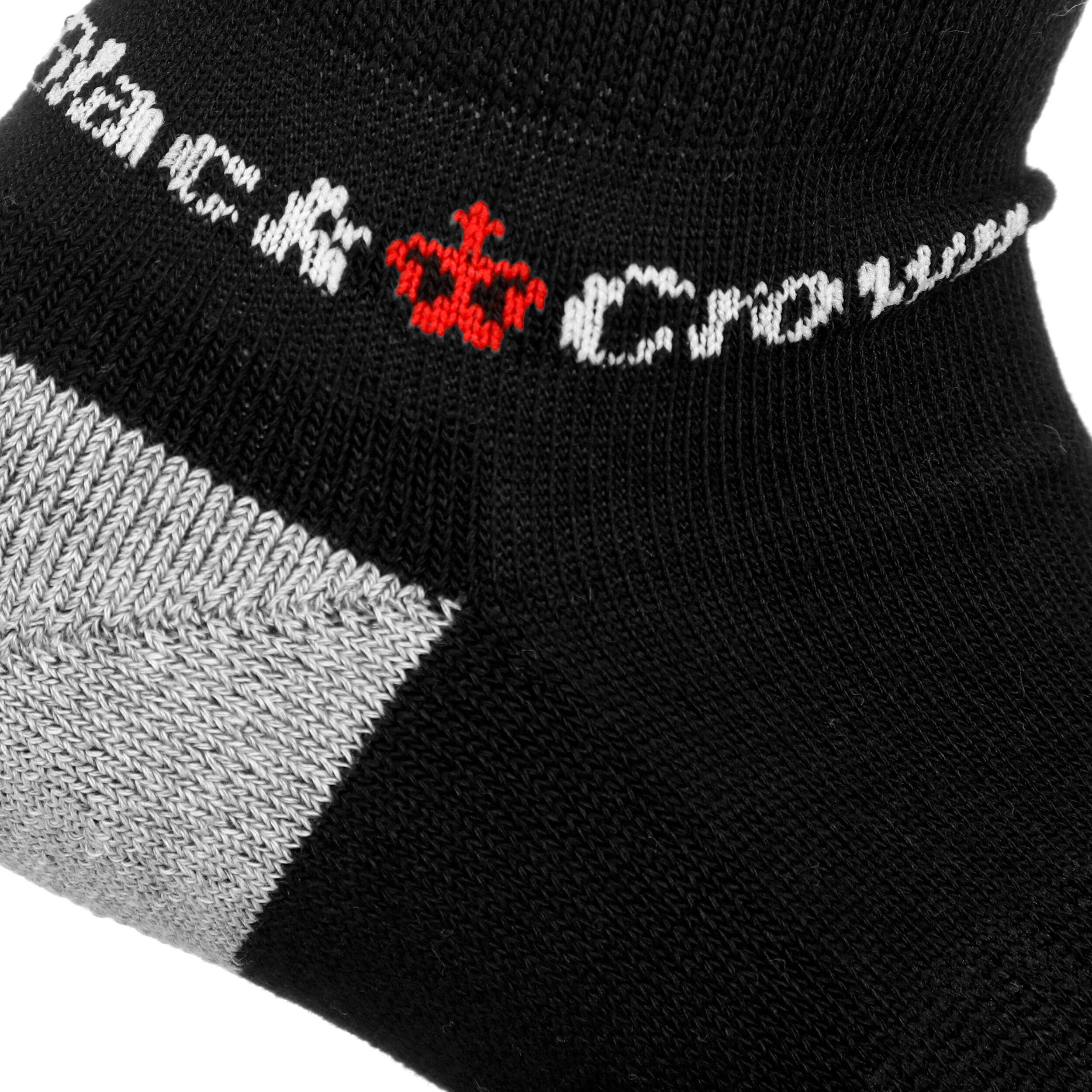 Sportsocken - Schwarz, Grau