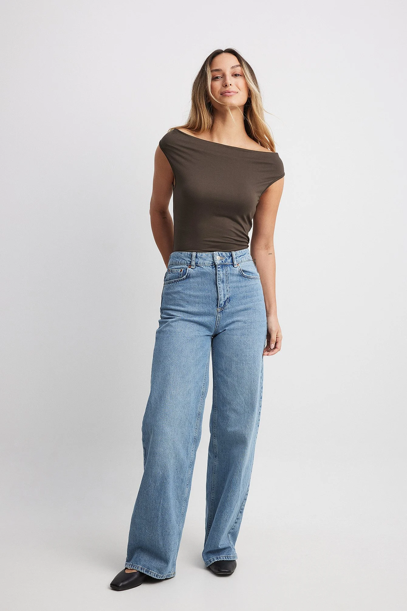 Soft Line schulterfreies Top