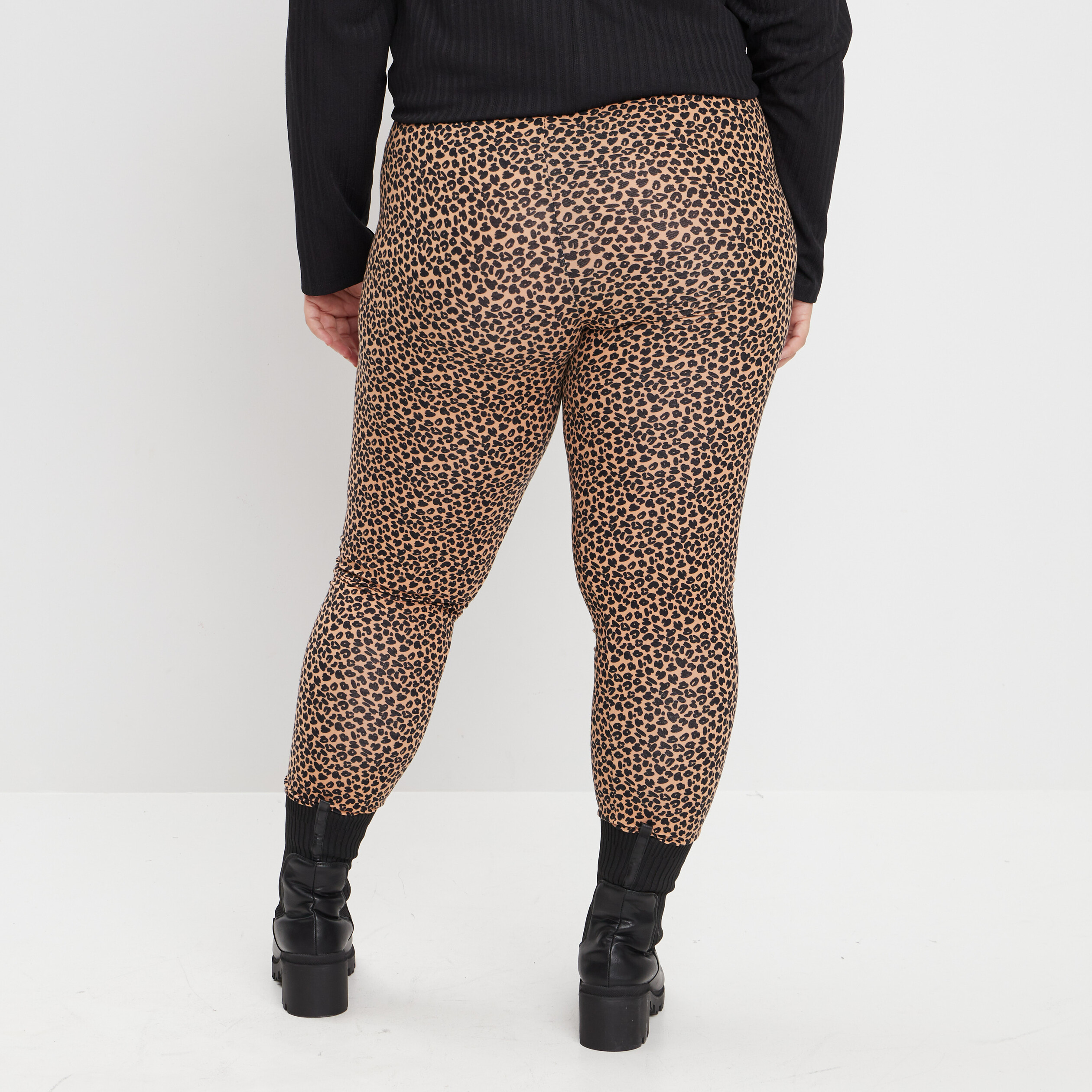 Pantalon legging camel femme grande taille | La Halle
